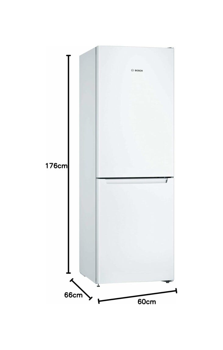 Bosch KGN33NWEB 2 Frigorifero con congelatore a libera installazione cm. 60 h. 176 - lt. 282 - bianco