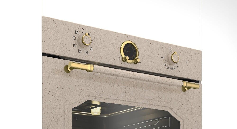 Beko RBIM19200AVD Forno elettrico termoventilato cm. 60 - avena rustico