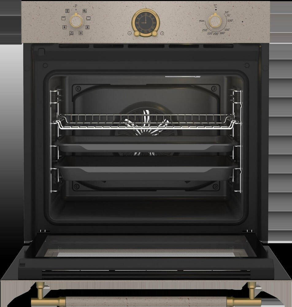 Beko RBIM19200AVD Forno elettrico termoventilato cm. 60 - avena rustico