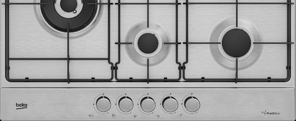 Beko HIAL75224SXE Piano cottura a gas cm. 75 - inox