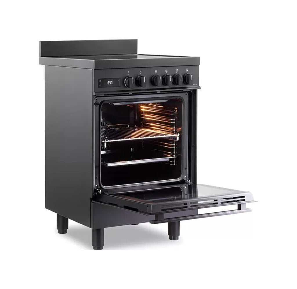 De Longhi PRO 66 MAL IN Professional Cucina da accosto cm. 60 - 4 zone induzione + 1 forno elettrico - antracite
