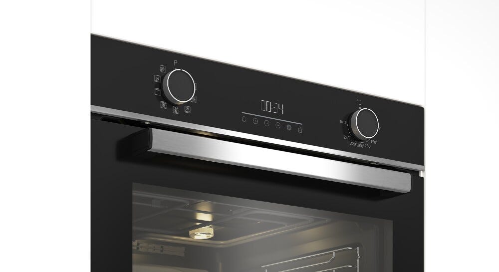 Beko BBIMA13300XS Forno elettrico termoventilato cm. 60 - inox/nero
