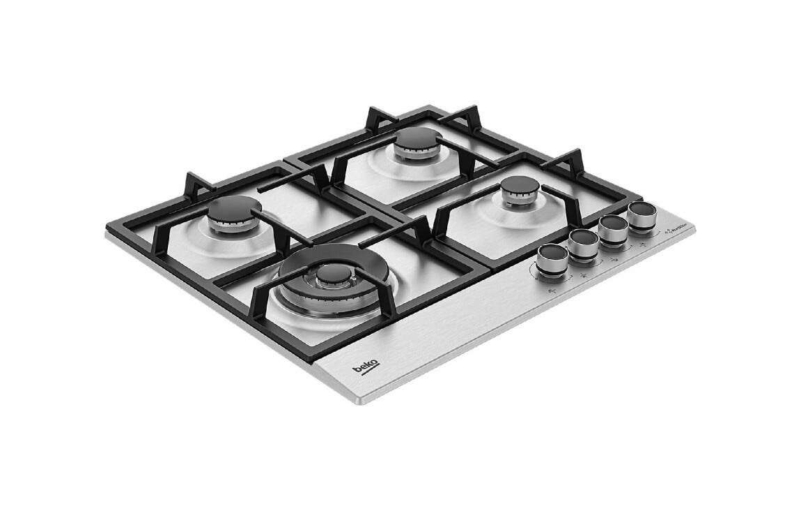 Beko HIAW64225SXE Piano cottura a gas cm. 60 - inox
