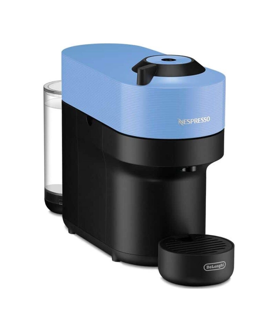 De Longhi ENV90.A Vertuo Pop Nespresso Macchina per caffè automatica - azzurro/nero