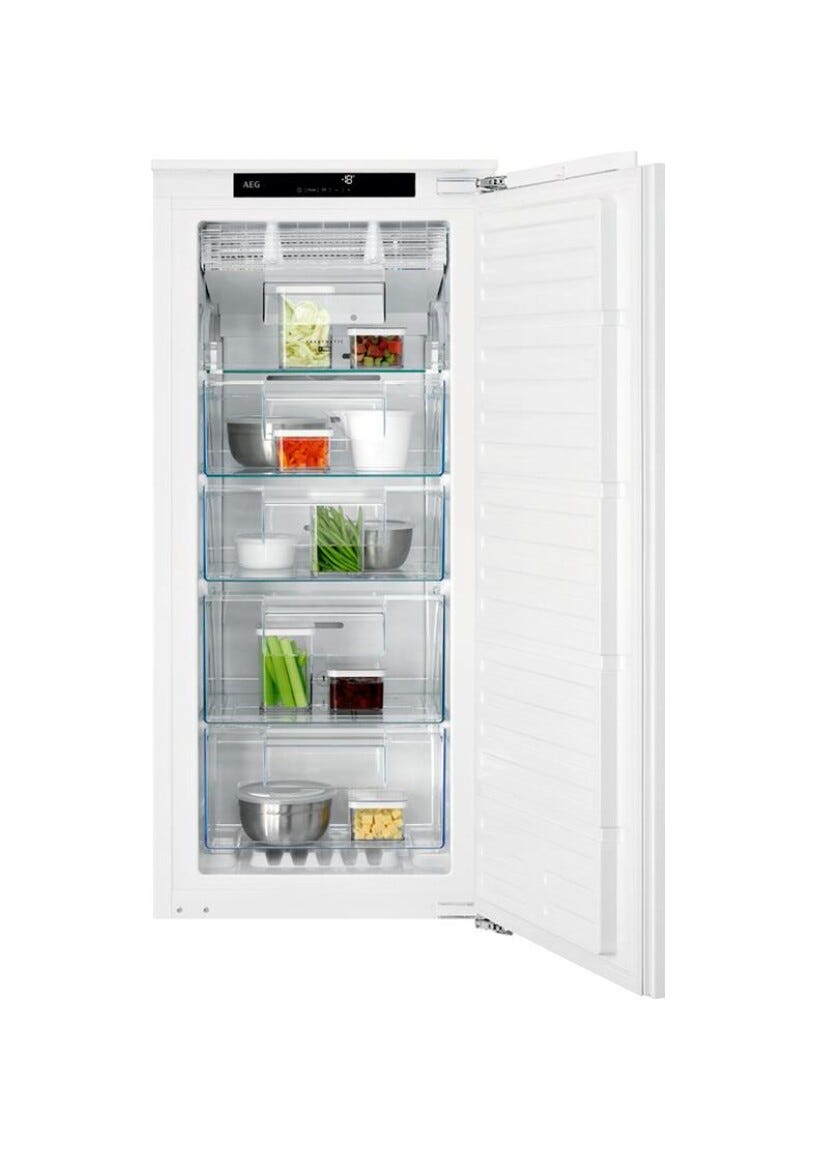 AEG NAB7N12EC Congelatore da incasso verticale NoFrost, 122 L, cerniere autoportanti