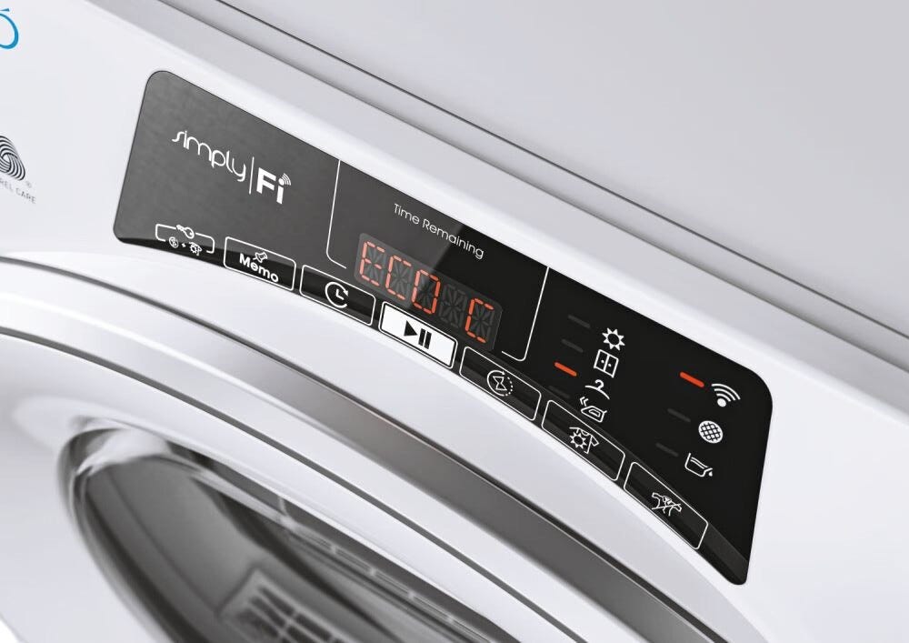 Candy ROE H8A3TSEX-S RapidÓ Asciugatrice a pompa di calore cm.60 - capacità 8 kg - bianco