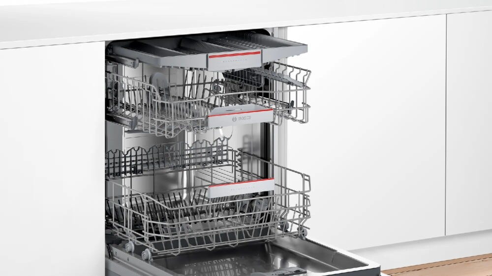 Bosch SMH4HCX19E 4 Lavastoviglie integrata totale cm. 60 - 14 coperti - cerniere sliding