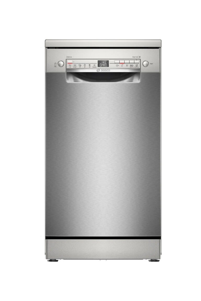 Bosch SPS2HKI58E 2 Lavastoviglie a libera installazione slim cm. 45 - 10 coperti - acciaio