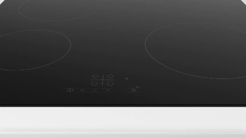 Bosch PKE611BB2E 4 Piano cottura elettrico cm. 59 - vetroceramica nero