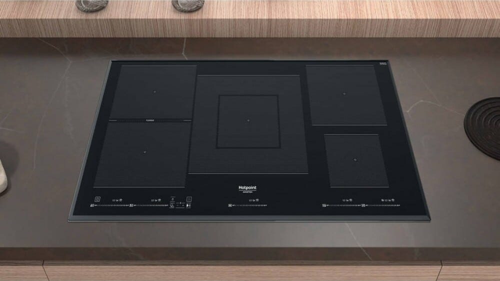 Hotpoint Ariston HT 1090 BA Piano cottura a induzione cm. 90 - vetro nero