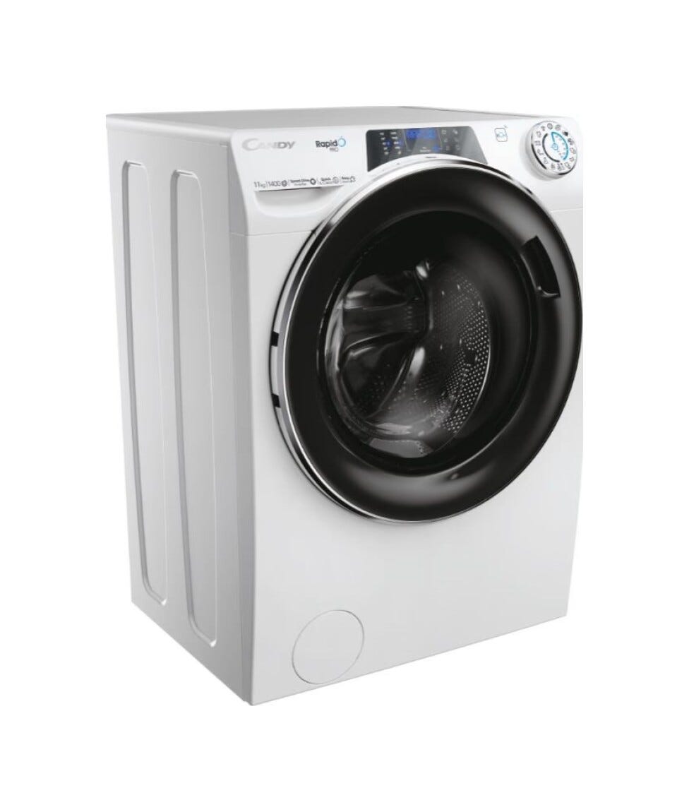 Candy RP 4116BWMBC/1-S RapidÓ PRO Lavatrice cm. 60 - profondità 62 - capacità 11 kg - bianco