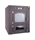 Rossofuoco Eco Incasso Forno a legna da incasso 80 x 112 cm a combustione separata - antracite