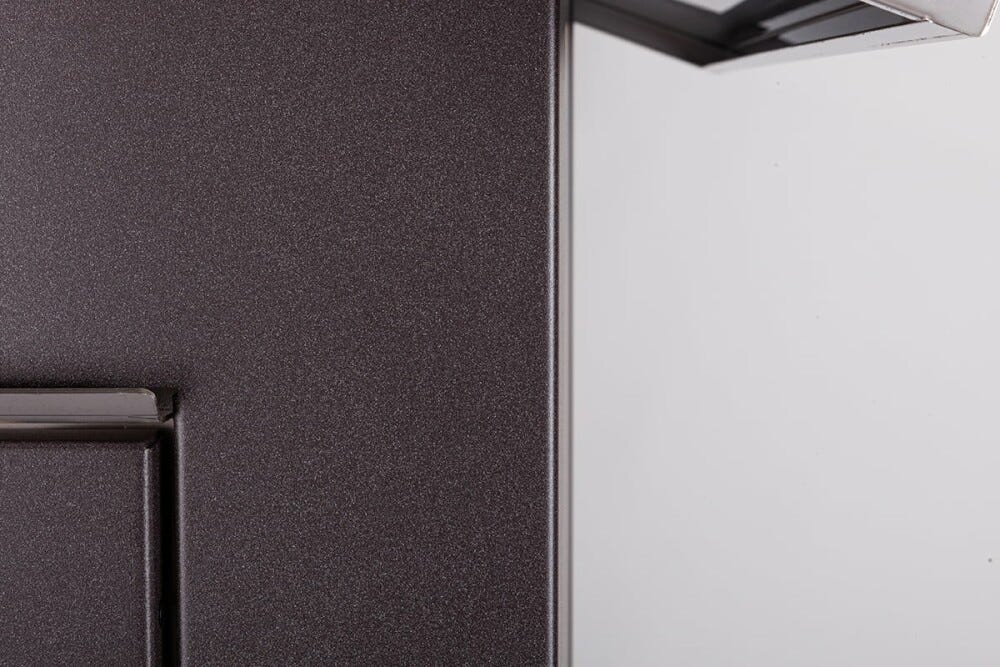 Rossofuoco Eco Incasso Forno a legna da incasso 80 x 112 cm a combustione separata - antracite