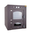 Rossofuoco Eco Incasso Forno a legna da incasso 75 x 77 cm a combustione separata - antracite