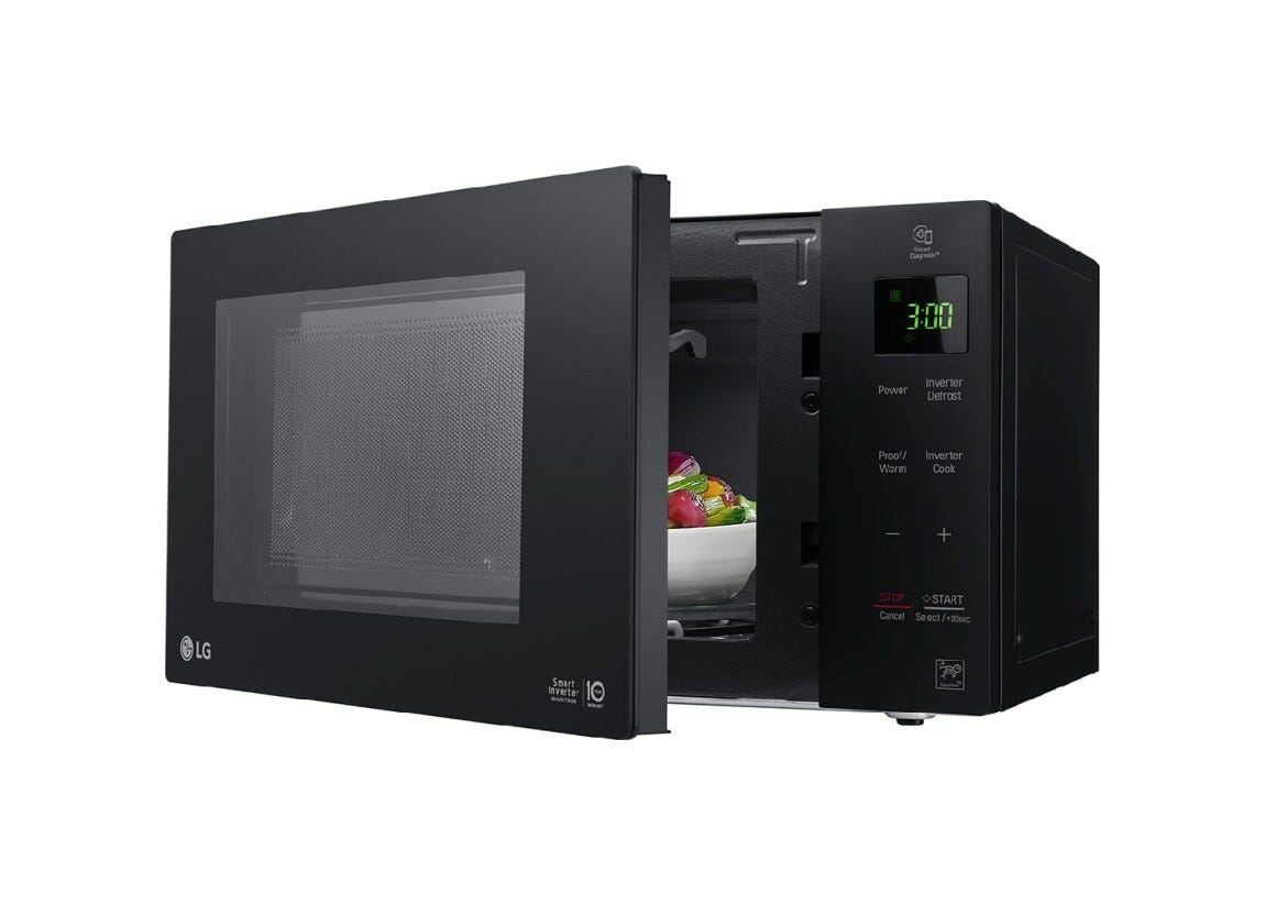 LG MS2535GIB NeoChef ™ Forno a microonde cm. 48 - nero