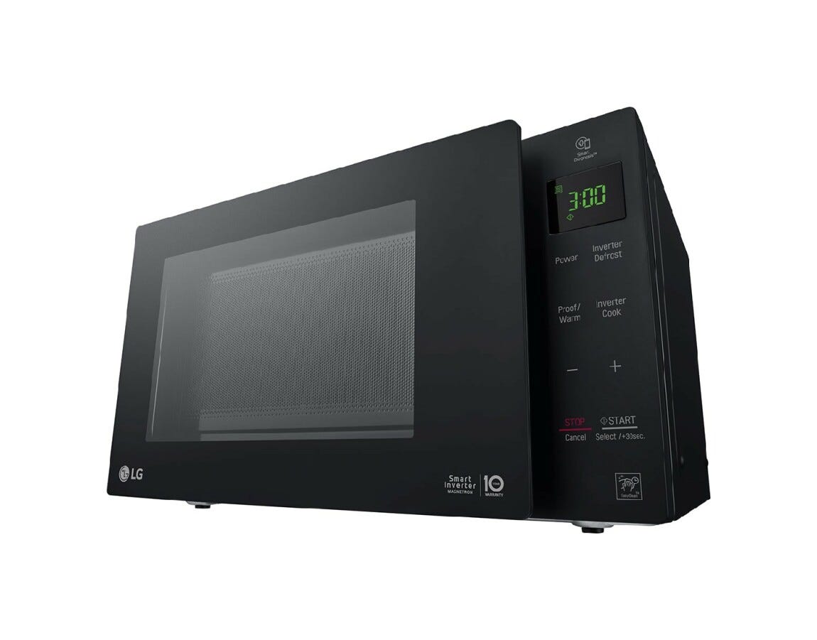 LG MS2535GIB NeoChef ™ Forno a microonde cm. 48 - nero