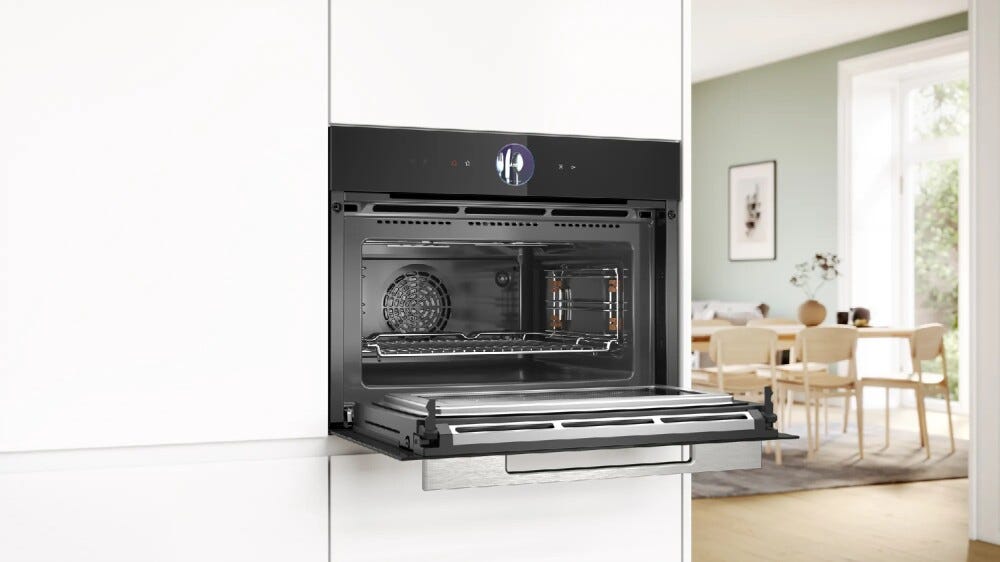 Bosch CMG7761B1 8 Forno combinato a microonde pirolitico cm. 60 h 45 - nero