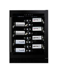Dunavox DAUF-40.138B Flow-40 Cantina vini da incasso cm. 60 - 40 bottiglie - nero