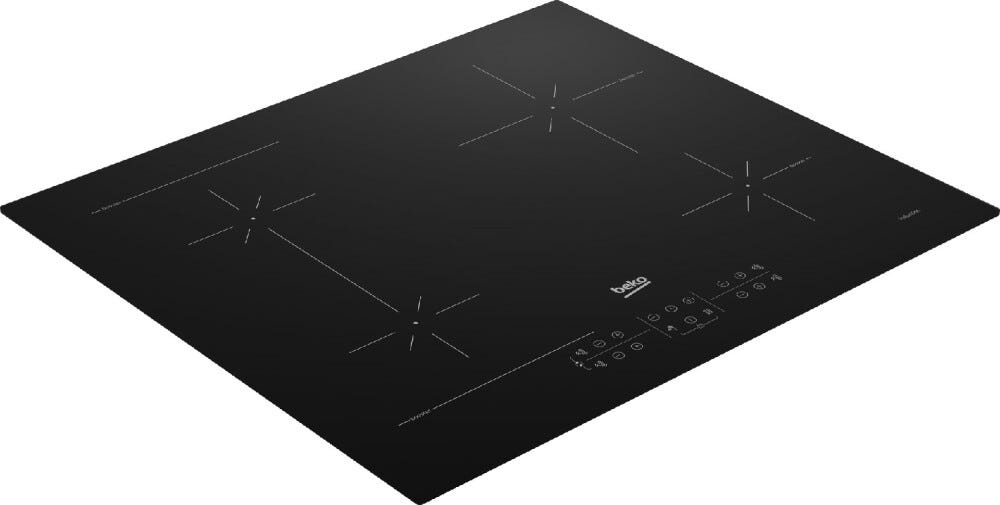 Beko HII64200SFMT b300 Piano cottura a induzione cm. 59 - vetroceramica nero