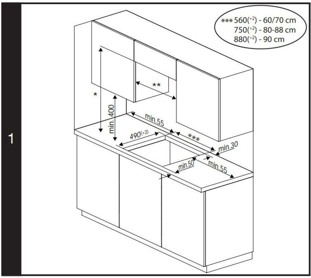 Beko HII64200SFMT b300 Piano cottura a induzione cm. 59 - vetroceramica nero