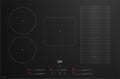 Beko HII 85780 UFT Piano cottura a induzione cm. 78 - vetroceramica nero
