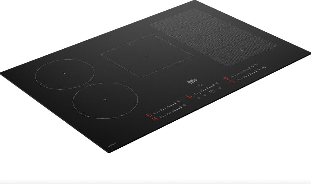 Beko HII 85780 UFT Piano cottura a induzione cm. 78 - vetroceramica nero