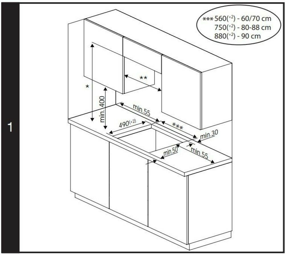 Beko HII 85780 UFT Piano cottura a induzione cm. 78 - vetroceramica nero