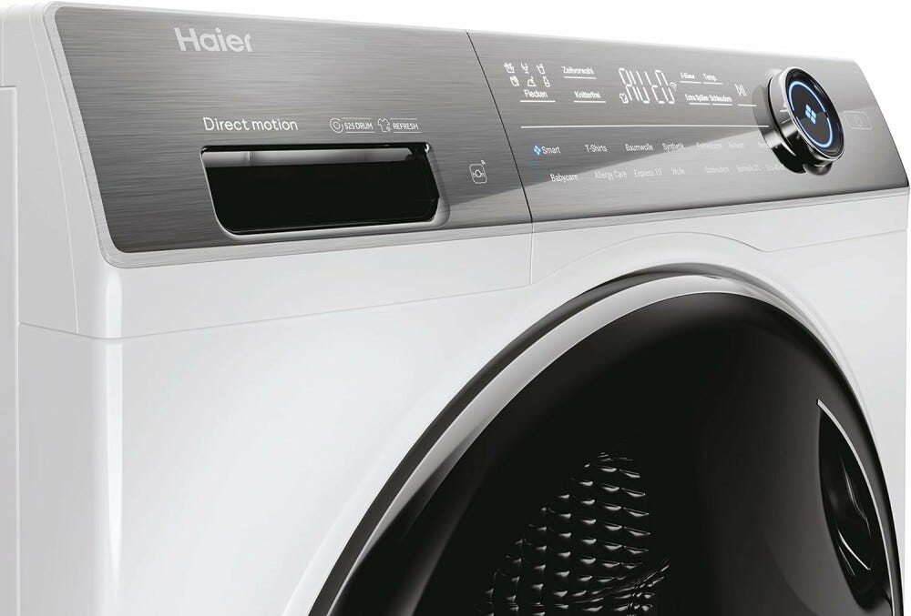 Haier HW90-BD14979EU1 I-Pro Serie 7 Plus Lavatrice cm. 60 - capacità 9 kg - bianco