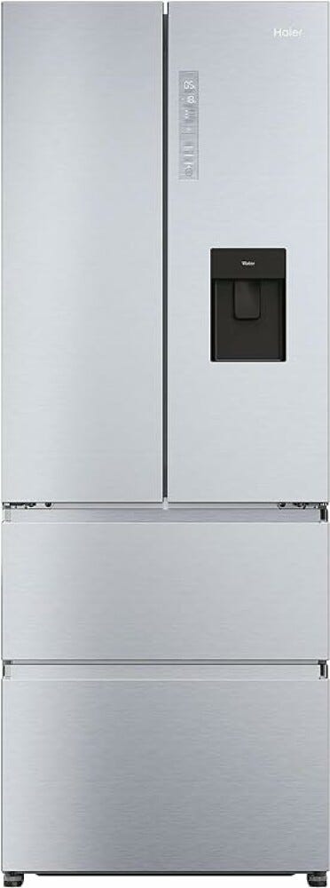 Haier HFR5719EWMG 5 Frigorifero con congelatore 4 porte - cm. 70 h. 190 - lt. 444 - silver
