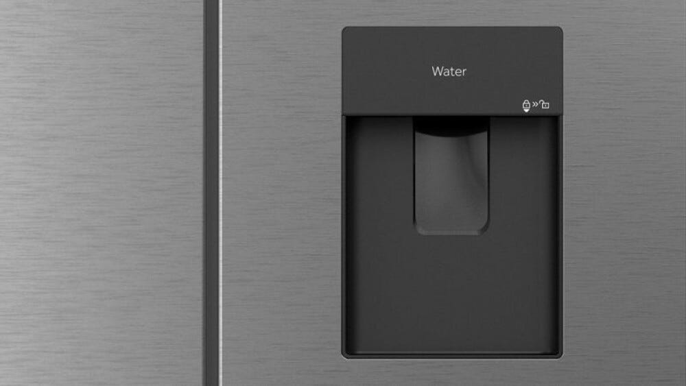 Haier HFR5719EWMG 5 Frigorifero con congelatore 4 porte - cm. 70 h. 190 - lt. 444 - silver