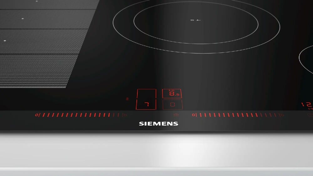 Siemens EX875LEC1E iq700 Piano cottura a induzione cm. 80 - vetroceramica nero
