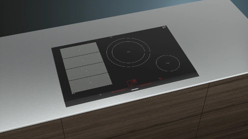 Siemens EX875LEC1E iq700 Piano cottura a induzione cm. 80 - vetroceramica nero
