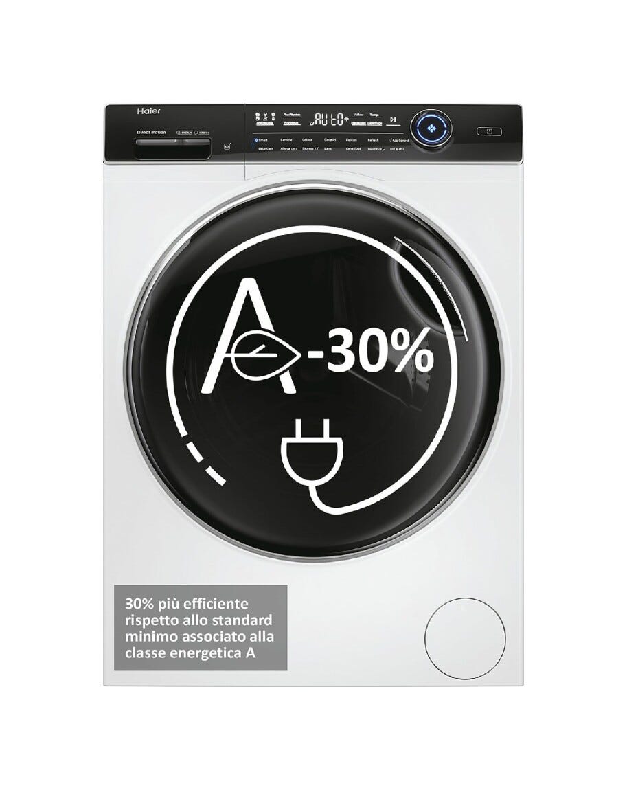 Haier HW110-B14979EU1 I-Pro Serie 7 Plus Lavatrice cm. 60 - capacità 11 kg - bianco