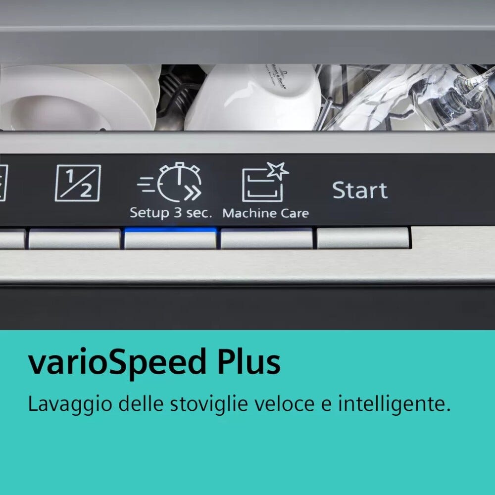 Siemens SX75Z801BE iq500 Lavastoviglie integrata totale cm. 60 - 13 coperti