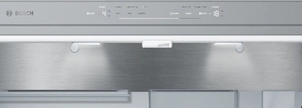 Bosch KFF96PIEP 8 Frigorifero con congelatore french door - cm. 91 h. 183 - lt. 573 - inox antimpronta