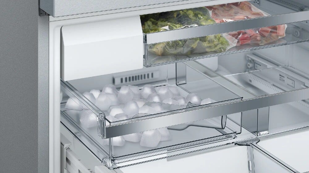 Bosch KFF96PIEP 8 Frigorifero con congelatore french door - cm. 91 h. 183 - lt. 573 - inox antimpronta