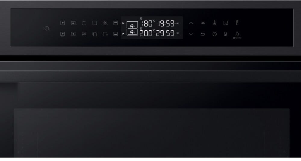 Samsung NV7B4220ZAB Dual Cook Forno multifunzione cm. 60 - nero