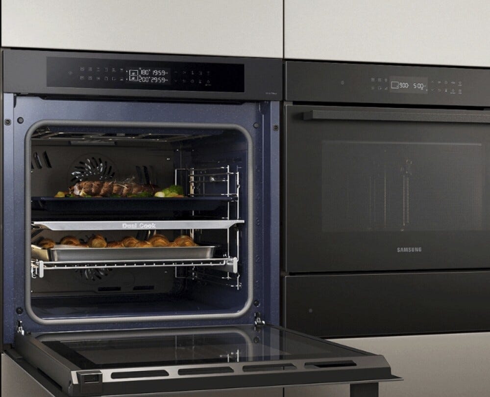Samsung NV7B4220ZAB Dual Cook Forno multifunzione cm. 60 - nero