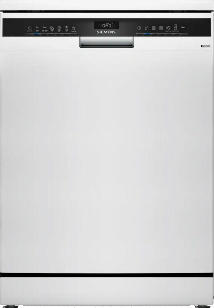Siemens SN23EW03KE iq300 Lavastoviglie a libera installazione cm. 60 - 13 coperti - bianco/nero