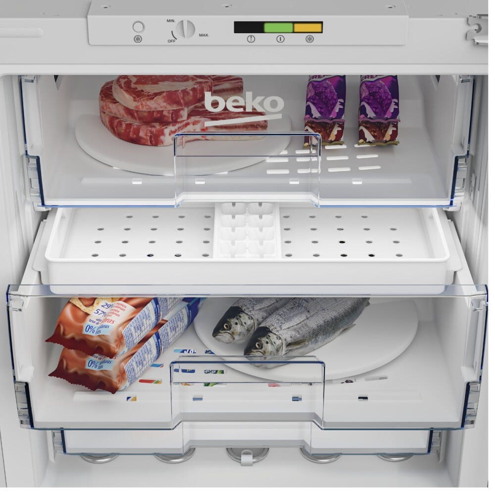 Beko BU1204N Congelatore ad incasso cm. 60 h. 82 - lt. 94
