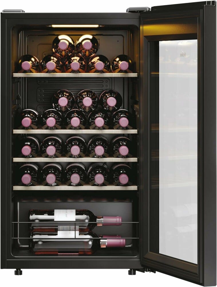 Haier HWS34GGH1 3 Cantina vini cm. 48 - 34 bottiglie - nero