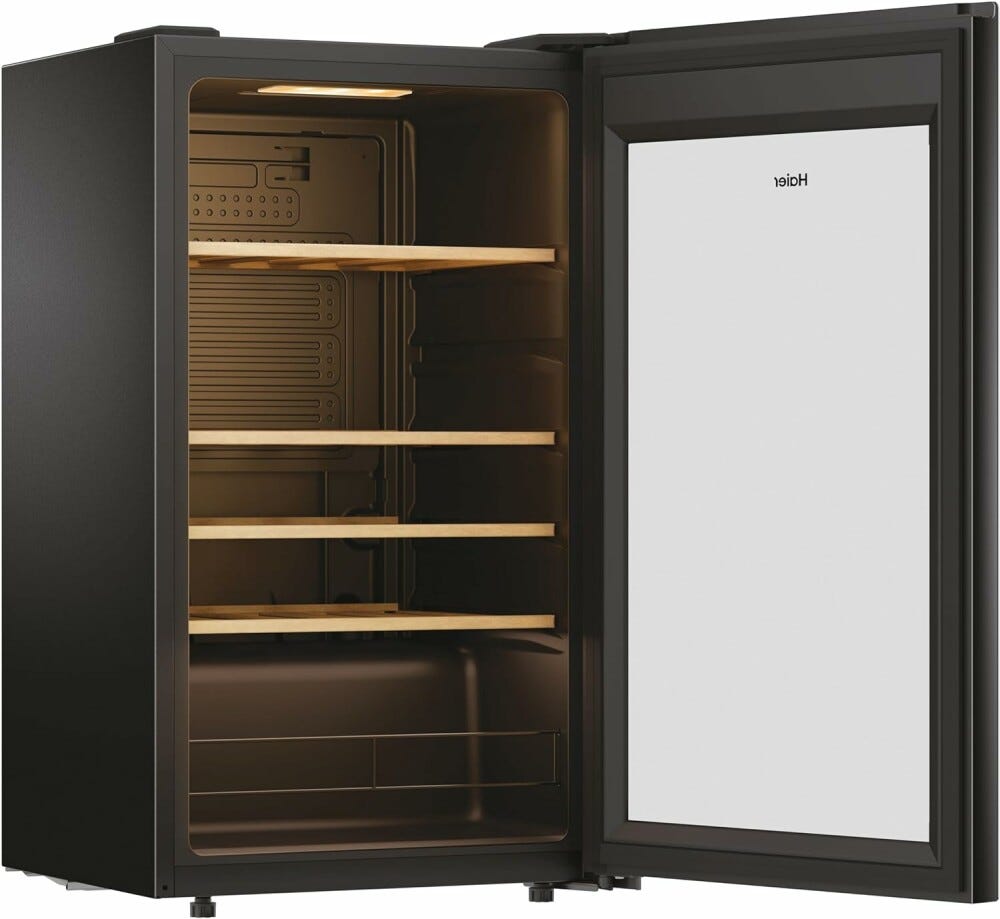 Haier HWS34GGH1 3 Cantina vini cm. 48 - 34 bottiglie - nero
