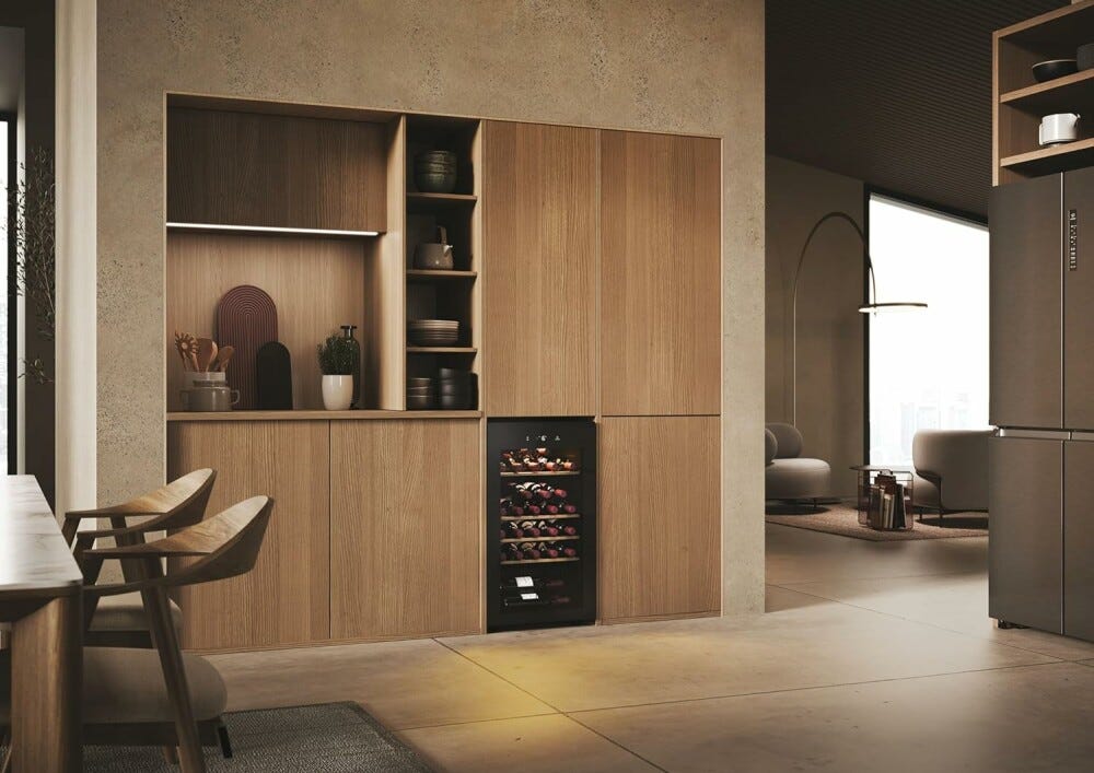 Haier HWS34GGH1 3 Cantina vini cm. 48 - 34 bottiglie - nero
