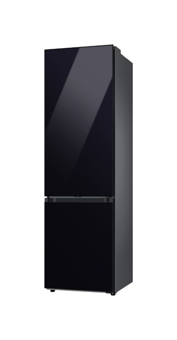 Samsung RB38C7B5E22/EF Bespoke AI Frigorifero con congelatore a libera installazione cm. 60 h. 203 - lt. 390 - vetro nero