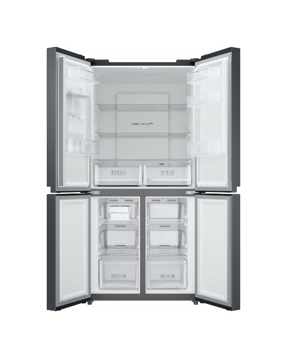 Samsung RF48A401EB4 Frigorifero con congelatore 4 porte cm. 84 h. 179 - lt. 488 - antracite