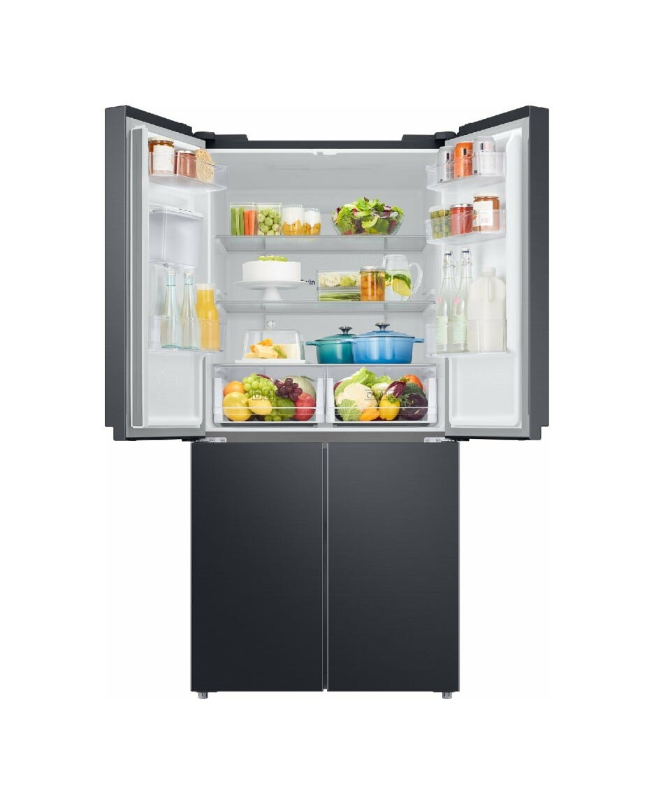Samsung RF48A401EB4 Frigorifero con congelatore 4 porte cm. 84 h. 179 - lt. 488 - antracite