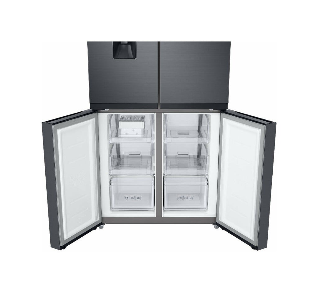 Samsung RF48A401EB4 Frigorifero con congelatore 4 porte cm. 84 h. 179 - lt. 488 - antracite