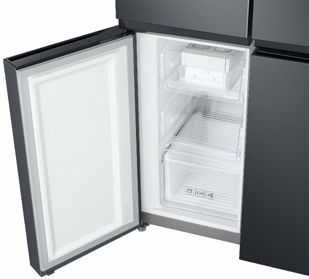 Samsung RF48A401EB4 Frigorifero con congelatore 4 porte cm. 84 h. 179 - lt. 488 - antracite