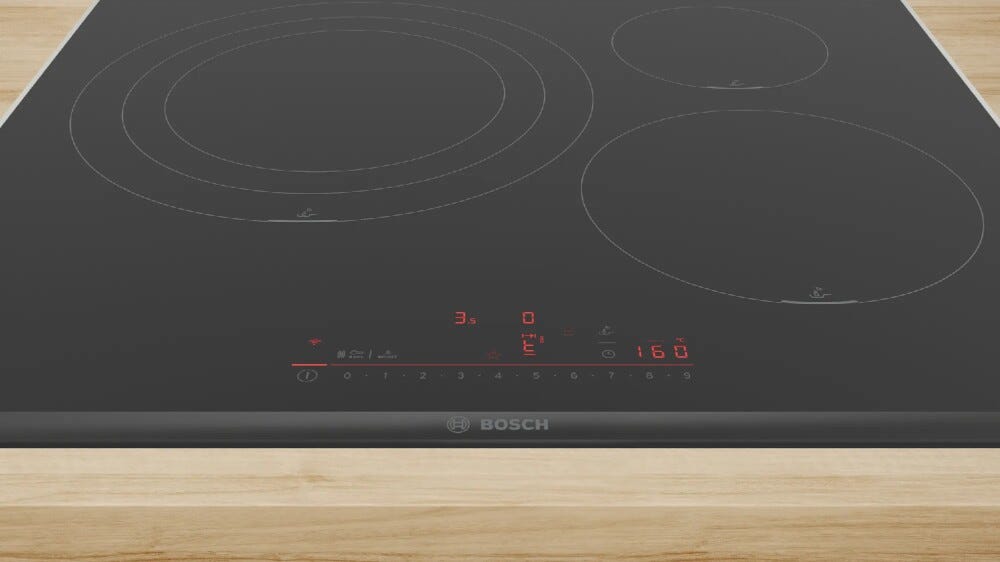 Bosch PID675HC1E 6 Piano cottura a induzione cm. 61 - vetroceramica nero