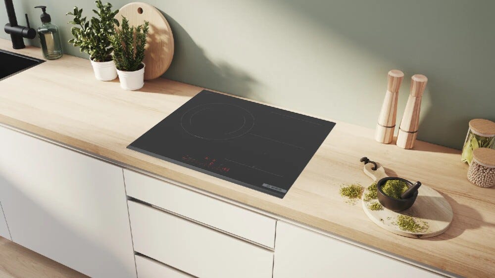 Bosch PVJ631HC1E 6 Piano cottura a induzione cm. 59 - vetroceramica nero